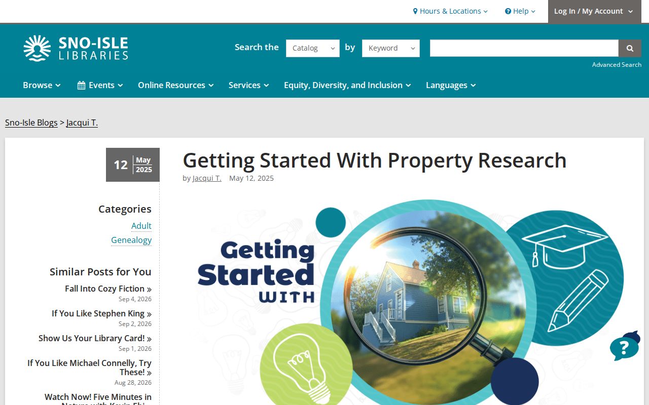 Mill Creek previous residents Sno-Isle property research guide